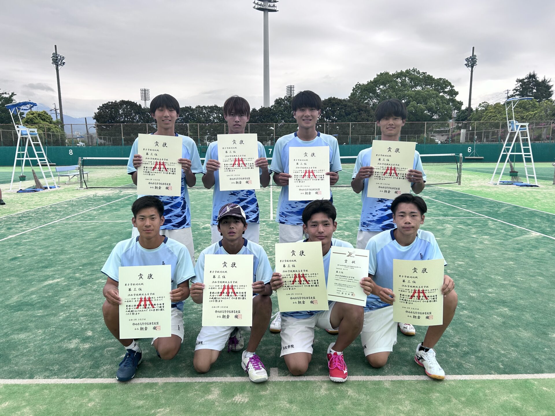 男子ソフトテニス部 県大会 結果報告